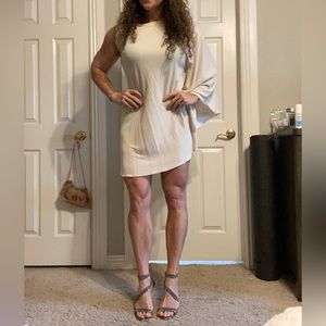Haute Hippie slinky asymmetrical dress